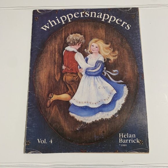 Whippersnappers Volume 4~Decorative Tole Painting Book By Helan‎ Barrick~1980 - Picture 1 of 7